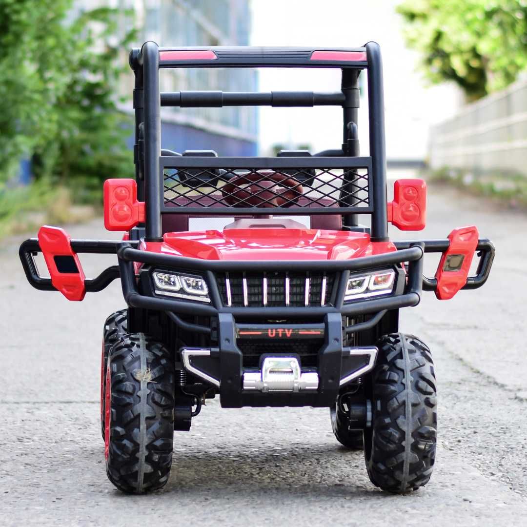 UTV electric 4x4, pentru 2 copii, Super-Carrier 140W 12V Premium