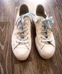Tenesi din piele și talpa groasa Converse