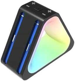 Нова Зарядна Станция за Switch 2 Joy-Cons 4x Контролера RGB Осветление