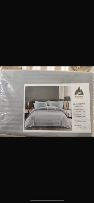 Lenjeri pat damasc dimensiune 180 *200 cm  preț 150 ron