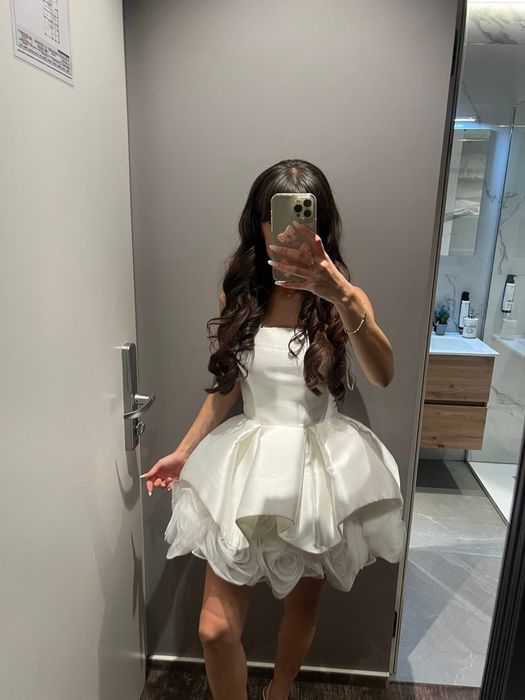 Rochie mireasa scurta Ana Radu