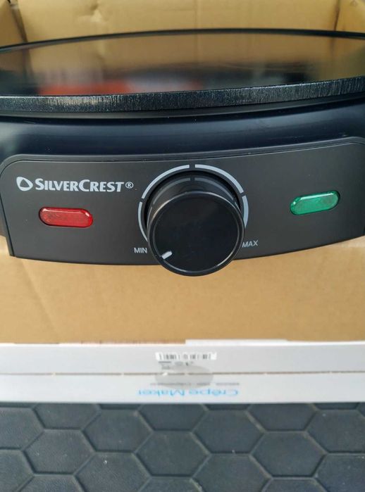 Електрически котлон плоча за палачинки, катми Silver Crest 1370-1635в