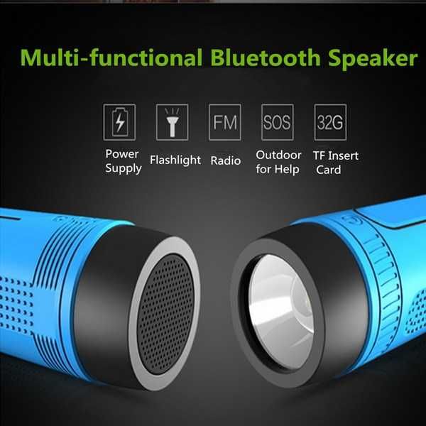 Lanterna boxa Zealot Bluetooth multifuncționala,radio etc