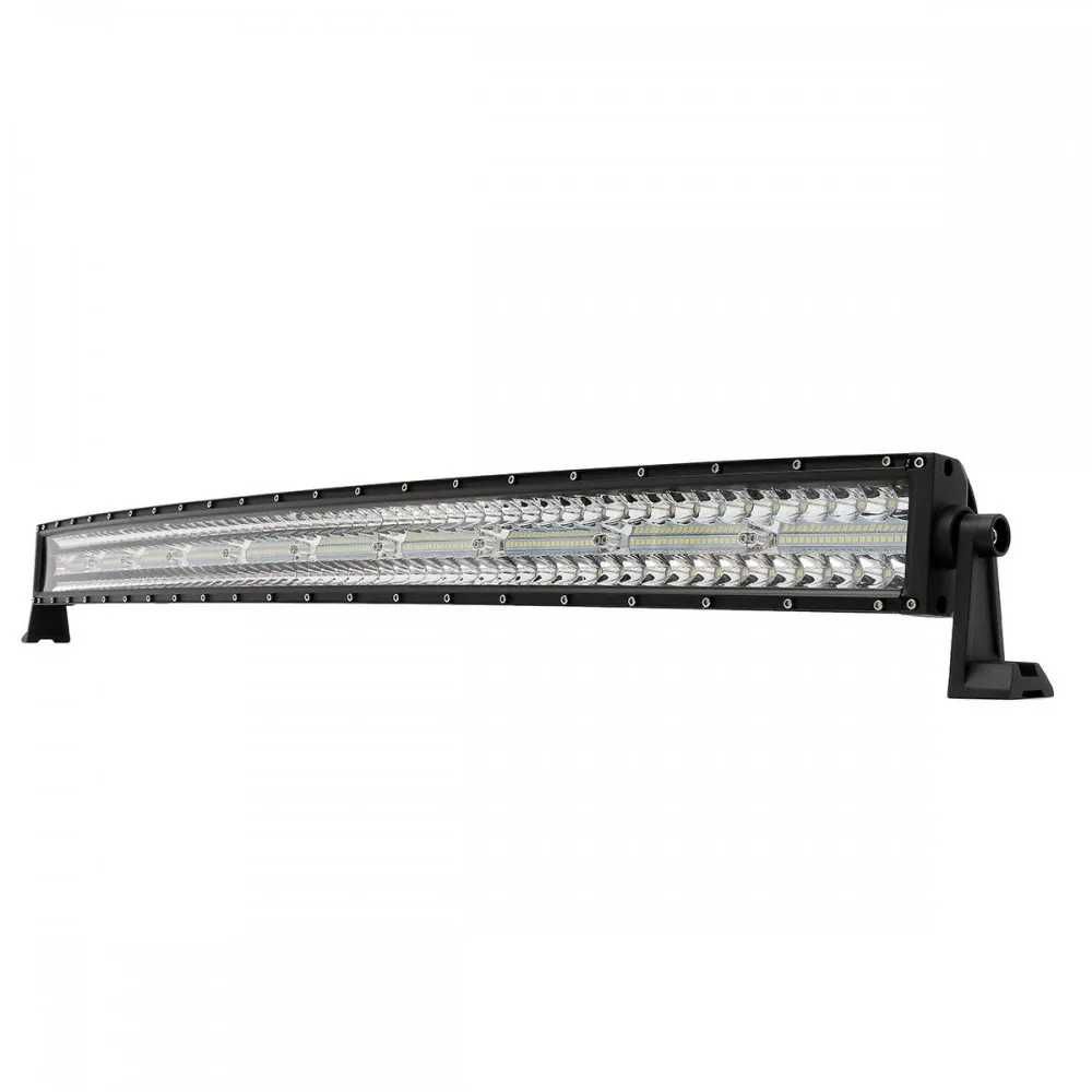 led bar curbat, 12D, 780W, 12-24V, 105CM, Profesional Spot & Flood