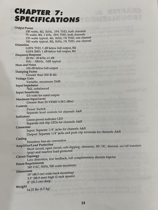 Студийный двухканальный усилитель-Alesis RA-100