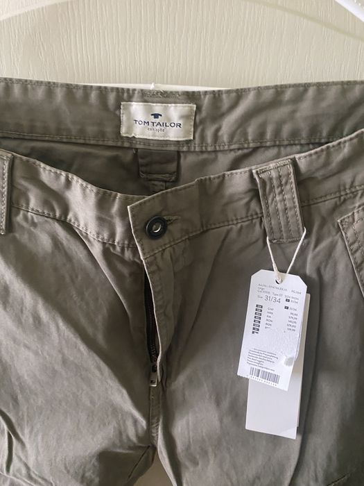 Зелен спортен панталон Tom Tailor