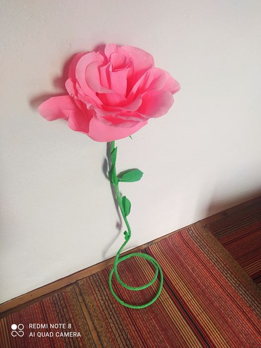 Роза ръчна изработка