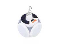 Bec LED portabil solar USB, 20W, pliabil, 5 moduri, IP65, camping