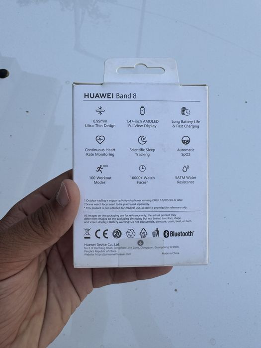 Huawei band 8 green