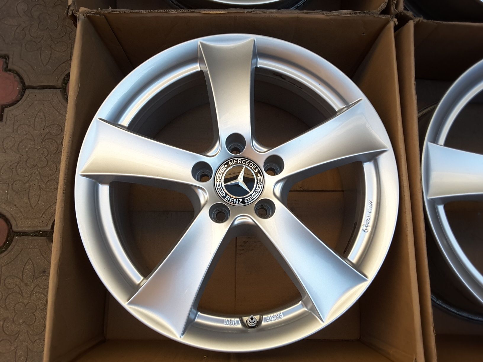 jante aliaj 17; 5x112; Mercedes E class w211,w213, GLC, GLK, Vito w447