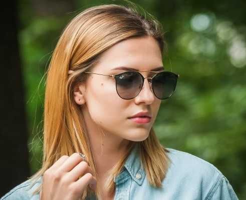 Ochelari de soare Ray Ban originali, model unisex clasic elegant
