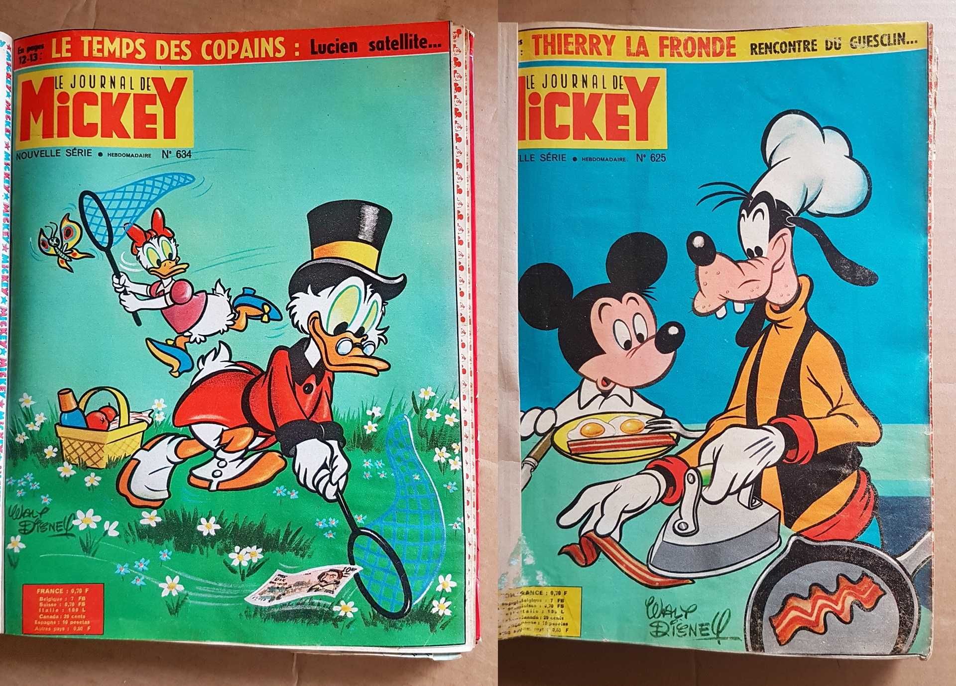 D478-Jurnalul lui MICKEY Walt Disney-Album 31-an 1964 Belgia franceza.