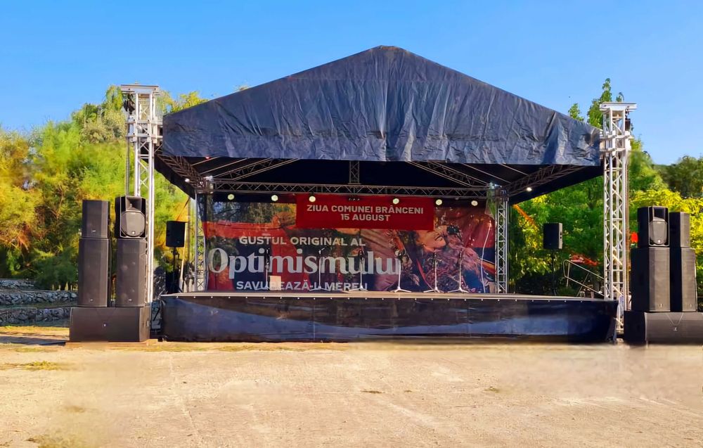 Corturi ,Scena cu sonorizare la preturi mici si negociabile