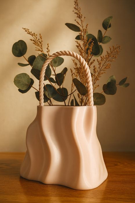 Vază decorativă modernă printată 3D – Decolux