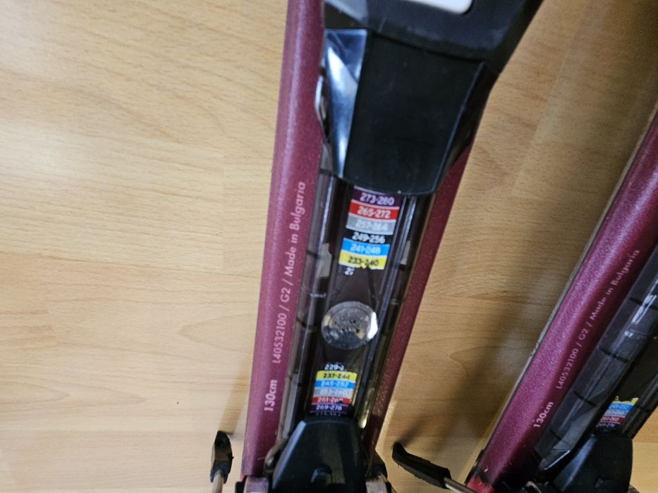 Schiuri Salomon 130cm servisate complet