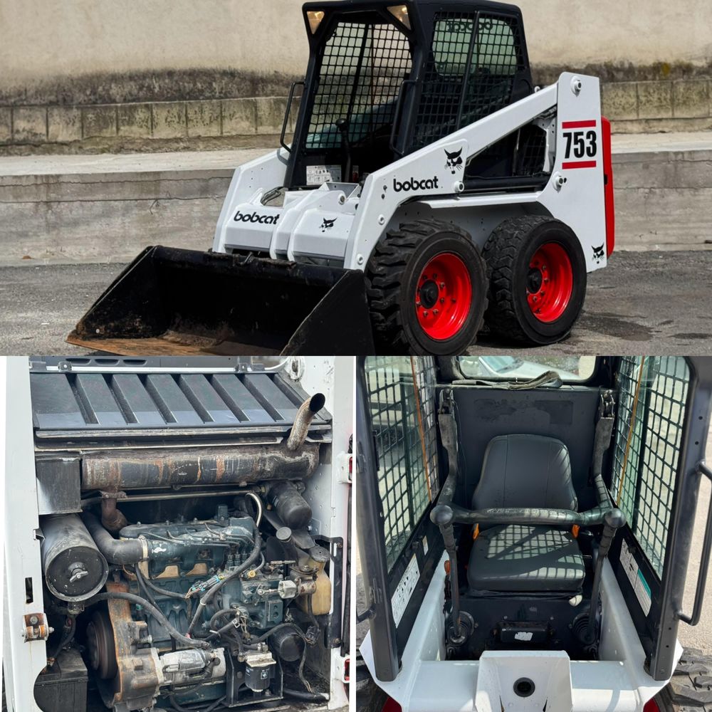 Bobcat 753  / motor kubota 4 cilindrii / 2700kg