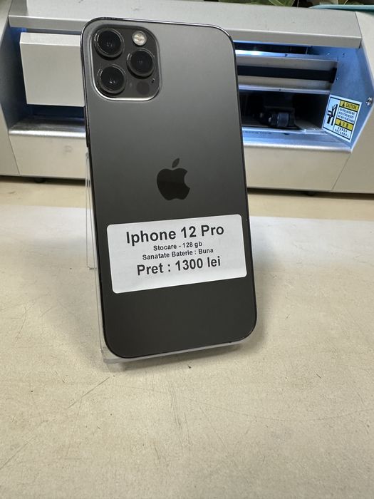 Iphone 12 pro / 128 gb / garantie / folie sticla cadou