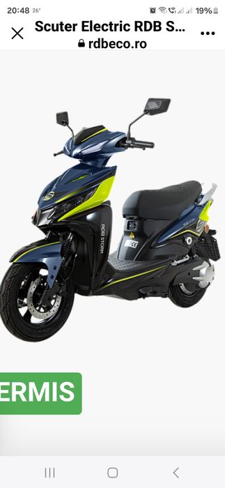 Vând scuter electric aproape nou