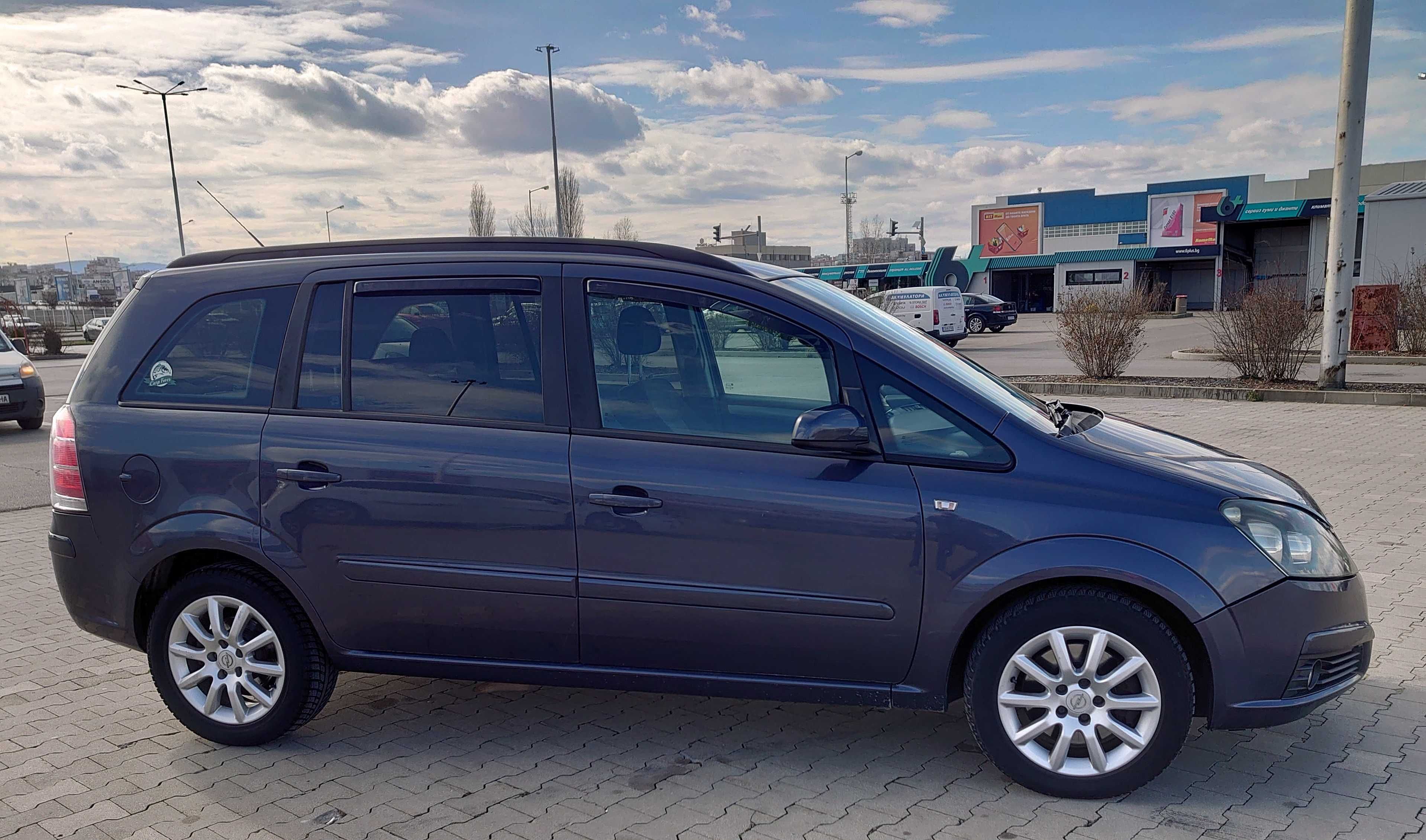 Opel Zafira 1.6 МЕТАН