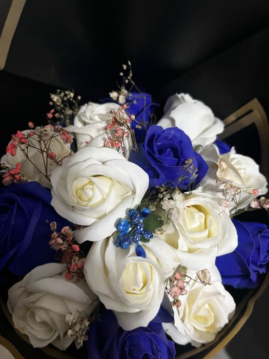 Buchet flori de sapun