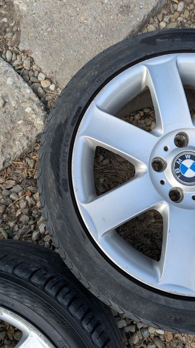 Jante cu anvelope BMW E36 E46 Star Spoke ET44 17" 8J 225/45/17