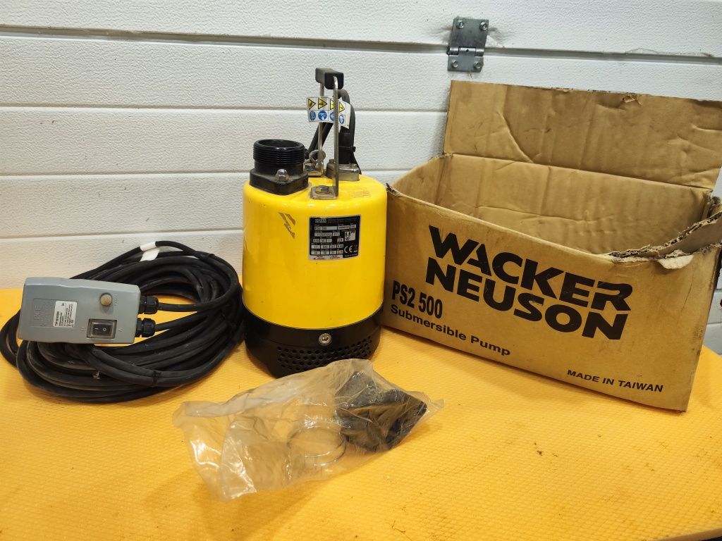 Pompa submersibila NOUA Wacker Neuson PS 2 500 pentru ape murdare