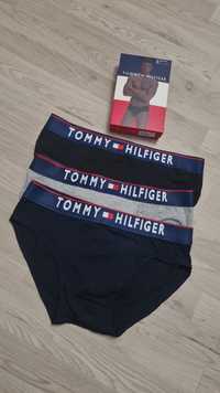 Set 3 perechi chiloți bărbătești Tommy Hilfiger Bumbac