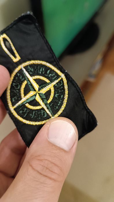 Stone island 2019 Iridescent Two Tone Waffle Knit Zipped Jumper