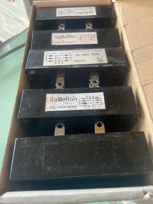 Трехфазный дидный мост sql 100a 1600v