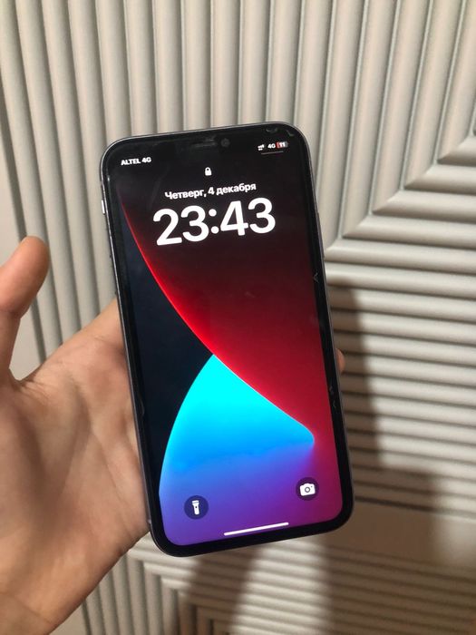 Айфон 11 фиолетовый