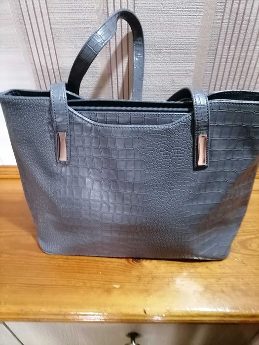 Сумка женская серая