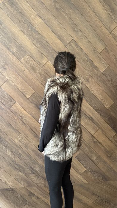 Елек с естествен косъм