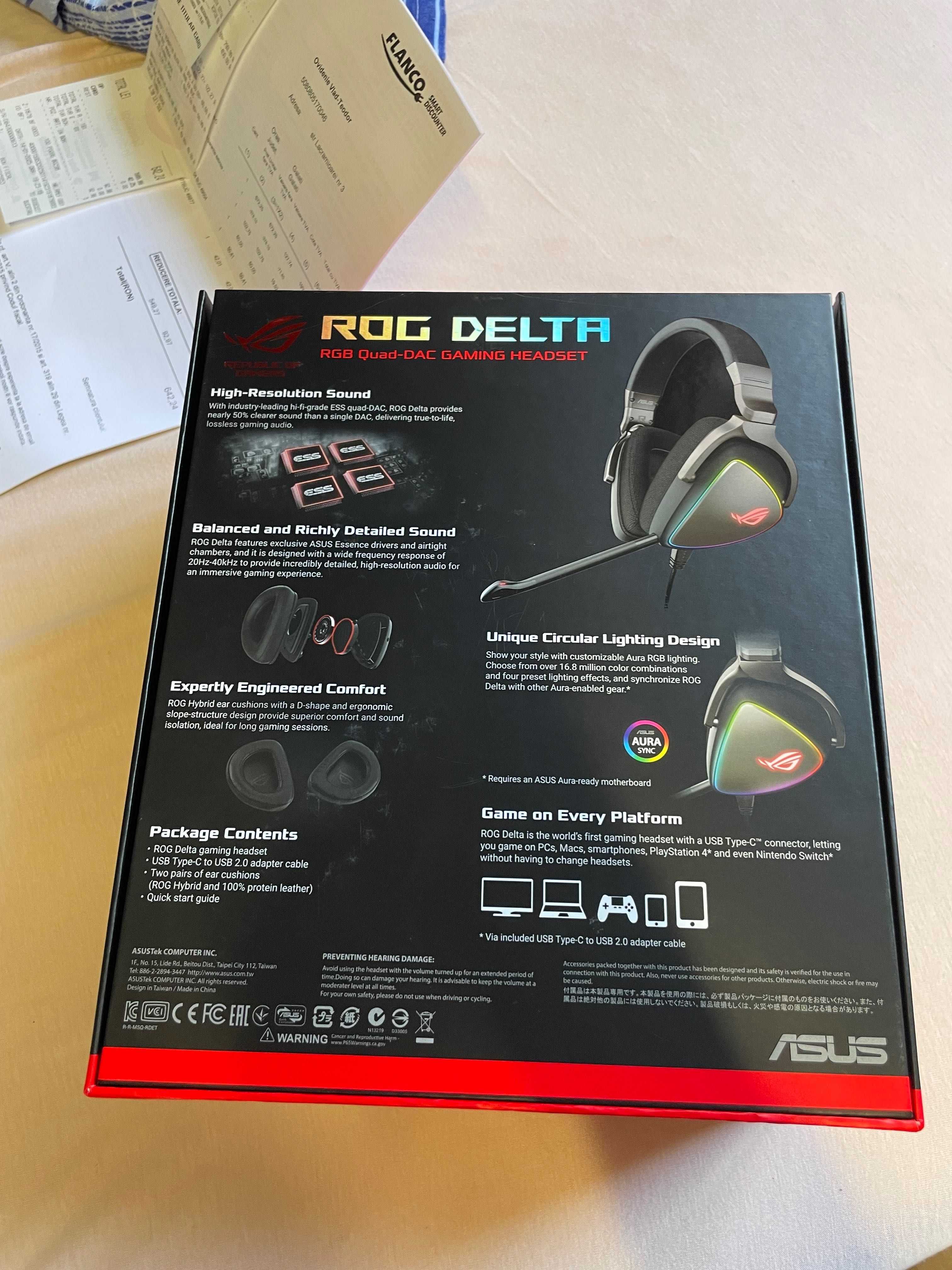 casti Asus Rog Delta