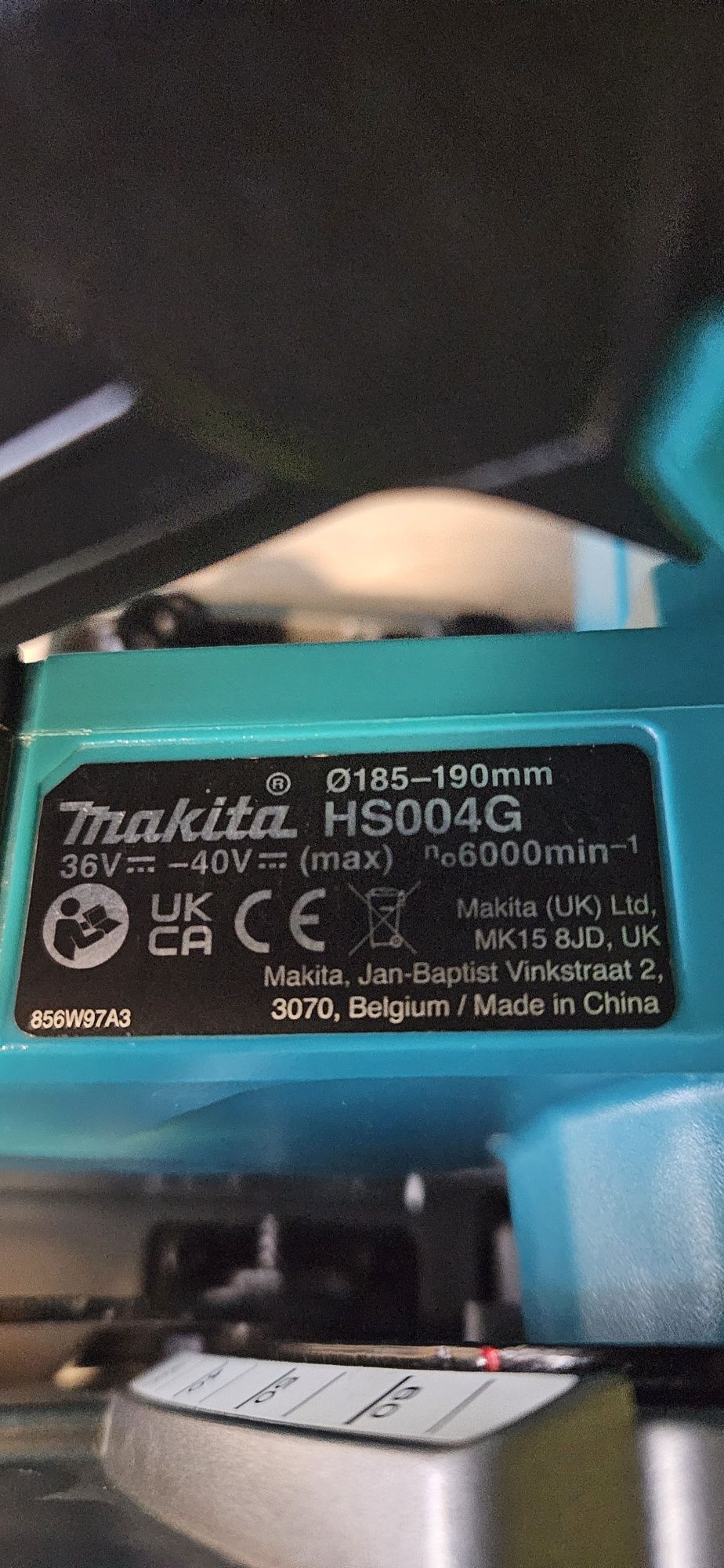 Makita Циркуляр Линеен Потапящ HS004G 40V.