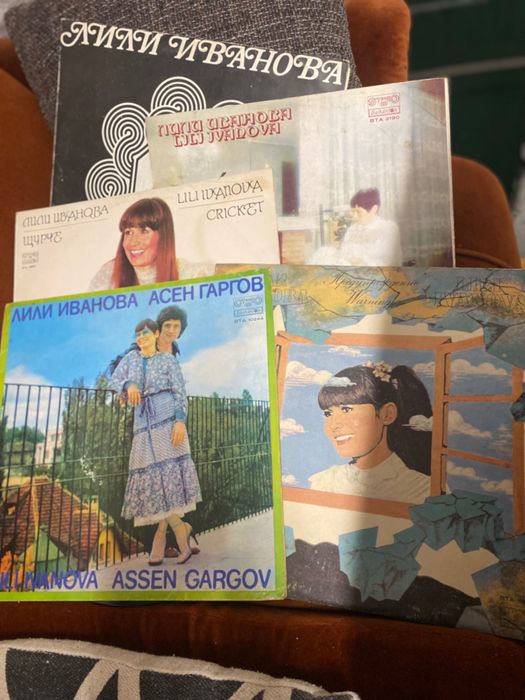 Грамофонни плочи на Лили Иванова - 6 бр