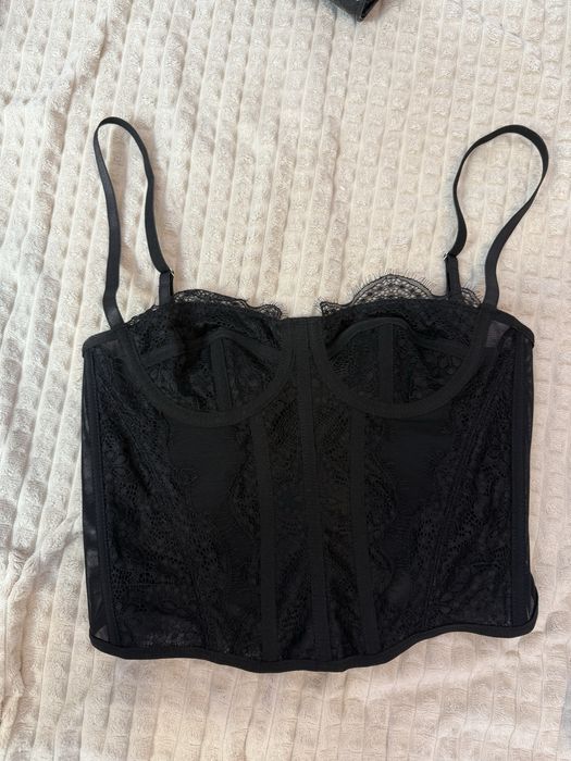 Дамски дантелен топ/корсет