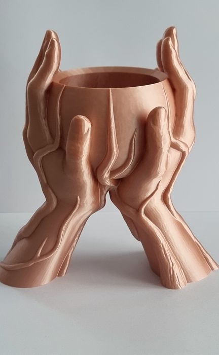 Ghiveci realizat prin tehnica de printare 3D
