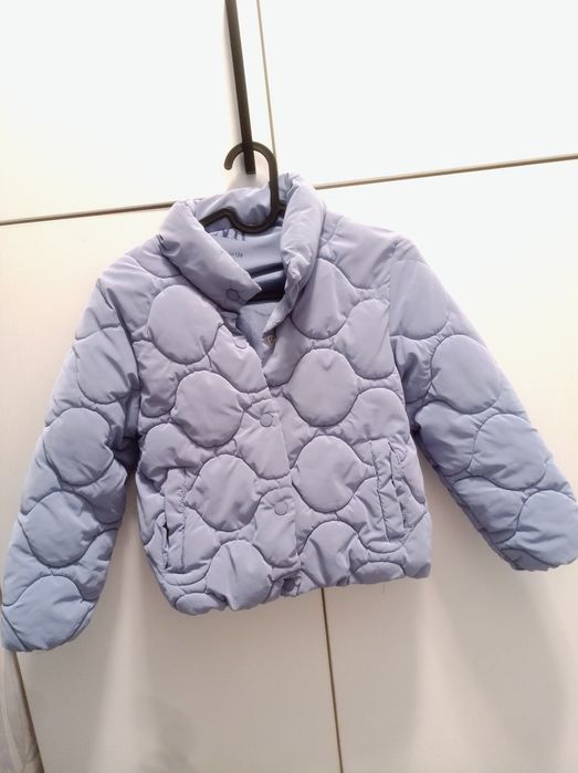 Детско зимно яке Zara капитонирано късо размер 128
