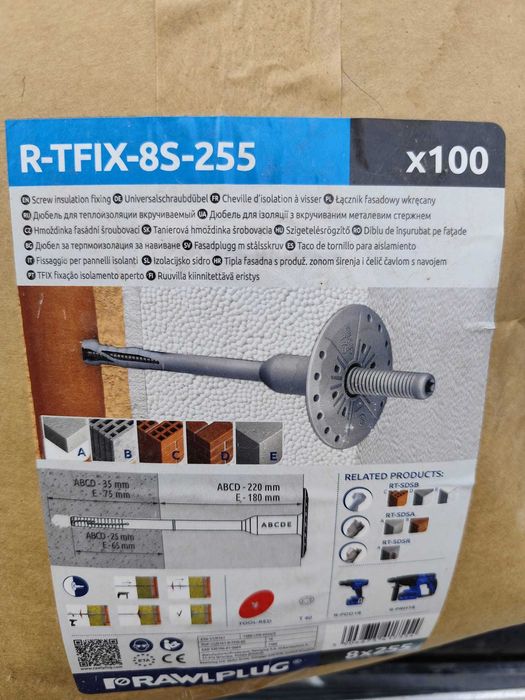 Diblu PREMIUM, R-TFIX-8S, pentru evitarea puntilor termice