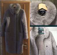 Продам пальто 46р зимнее демисезонное женское