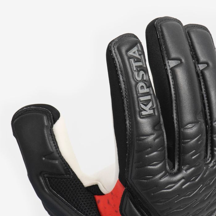 Mănuși Portar Fotbal F900 Roșu-Negru - produs resigilat Decathlon
