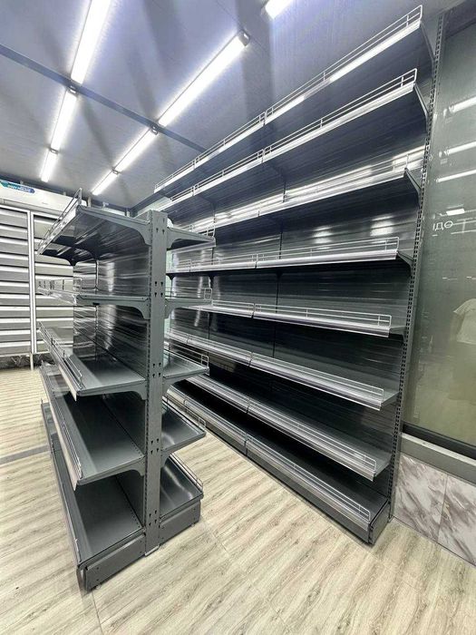 Стеллажи, универсальные торговые стеллажи, metall stellajlar