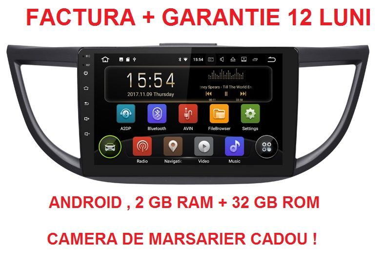 Navigatie Gps Honda CRV ( 2012 - 2017 ) Noua Garantie Camera Marsarier