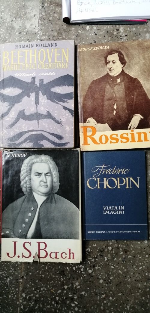 Carti de muzica clasica in romana si germana