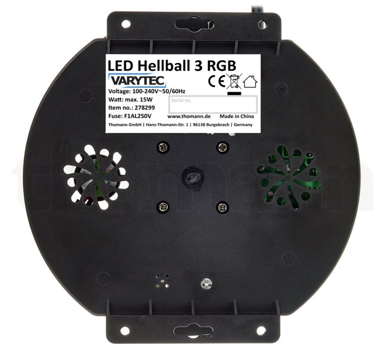 Glob lumini Varytec LED Hellball 3 RGB