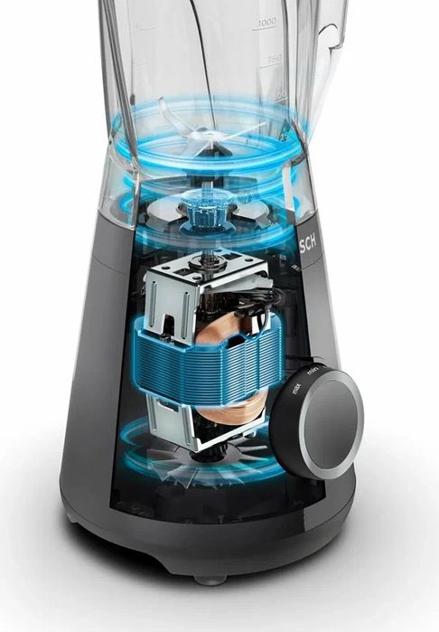 Блендер Bosch MMB6141B, мощность 1200Вт, 2 скорости, 1,5л