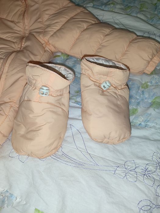 Зимний комбинезон для девочек на 2-3 года с биркой