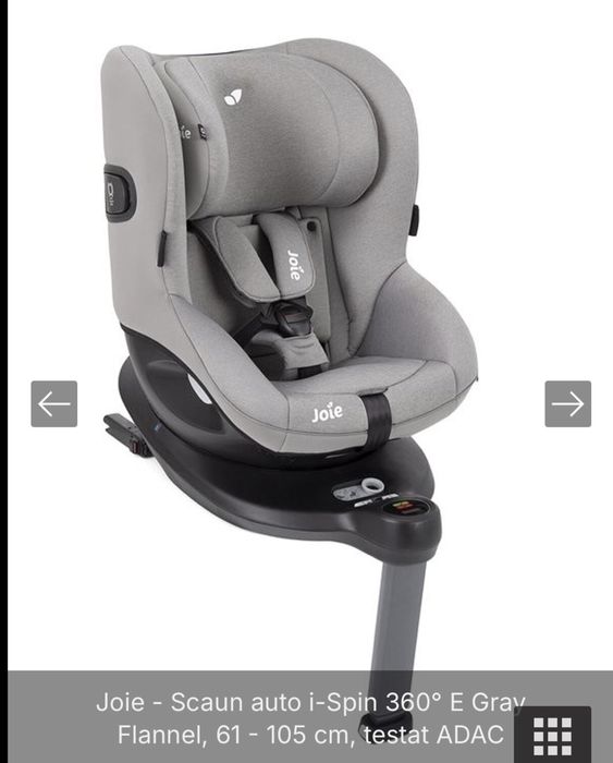 Scaun auto copii  rotativ Joie