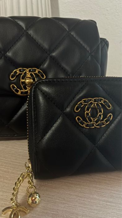 geanta chanel + portofel
