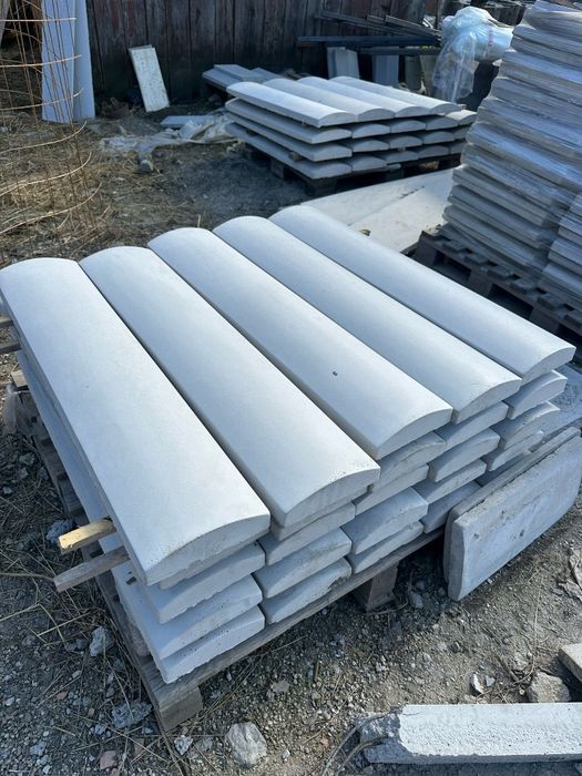capace din beton pentru gard